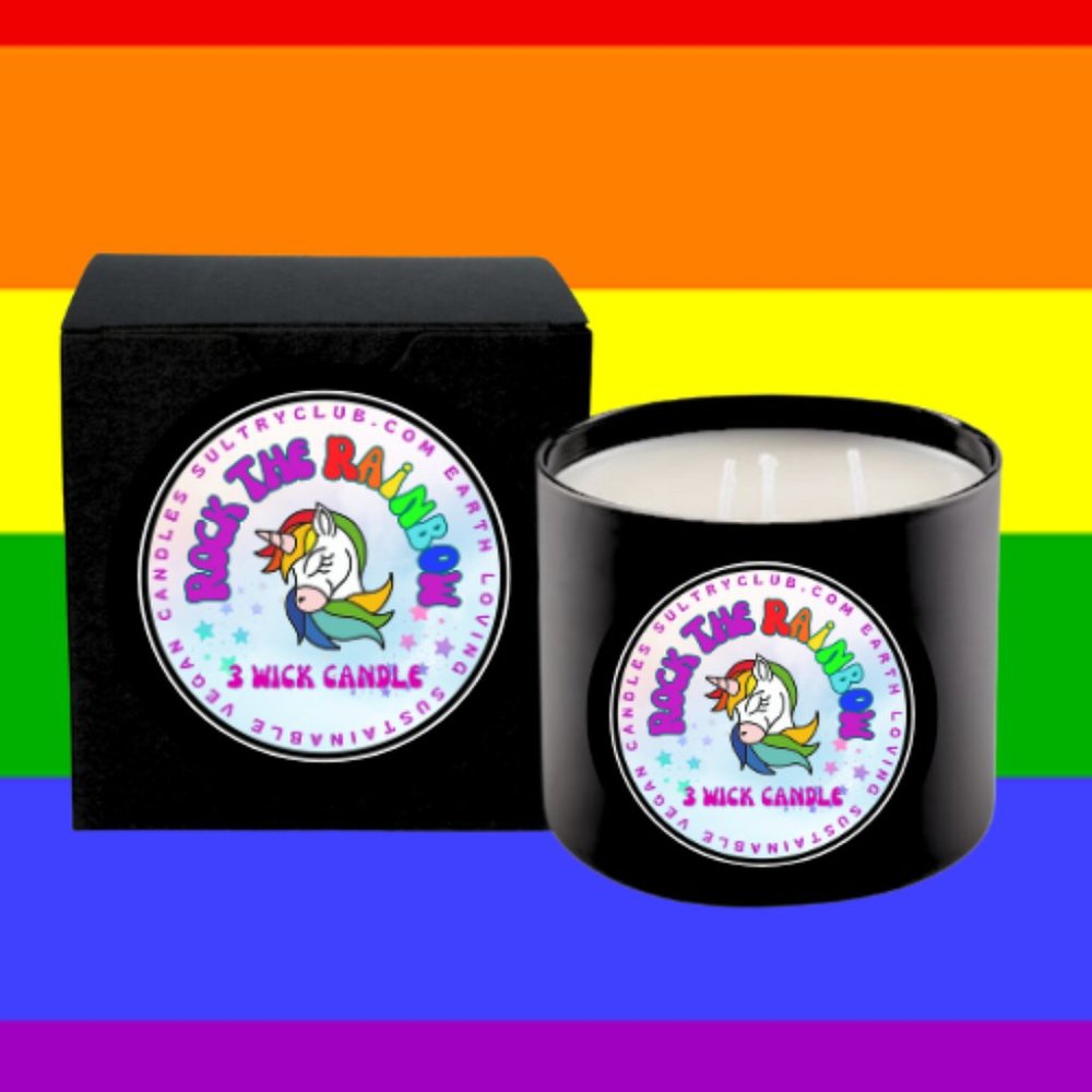 Rock The Rainbow Candle (Fruity Floral)